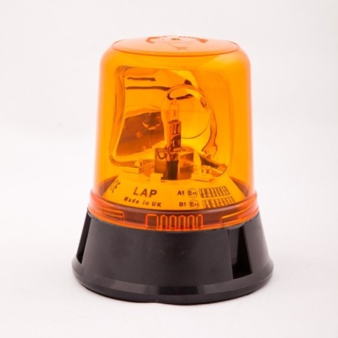 Girofar Rotativ 12/24V cu prindere in 3 puncte